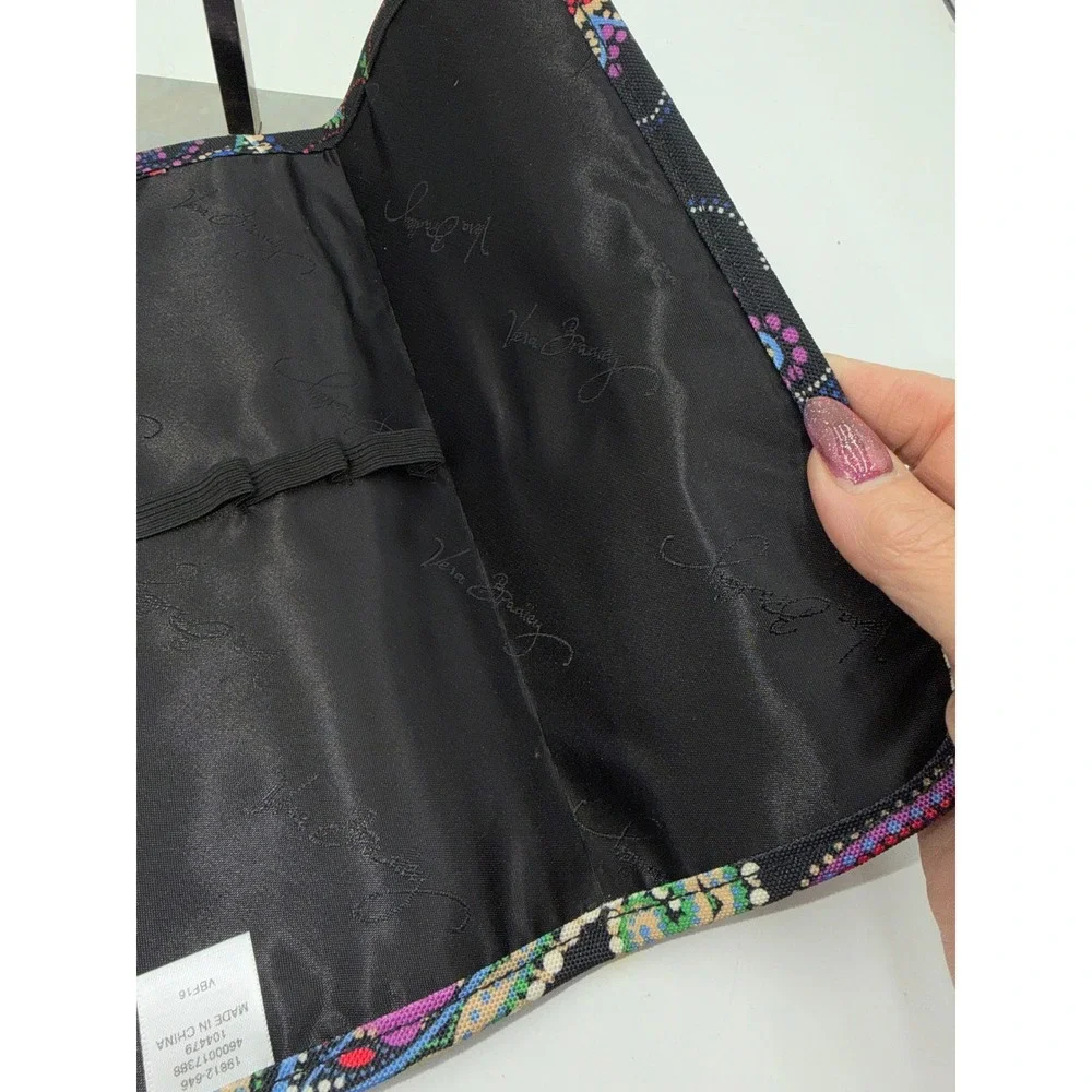 Vera Bradley Kiev Paisley Brush Organizer Makeup Case Travel Bag 19812-646